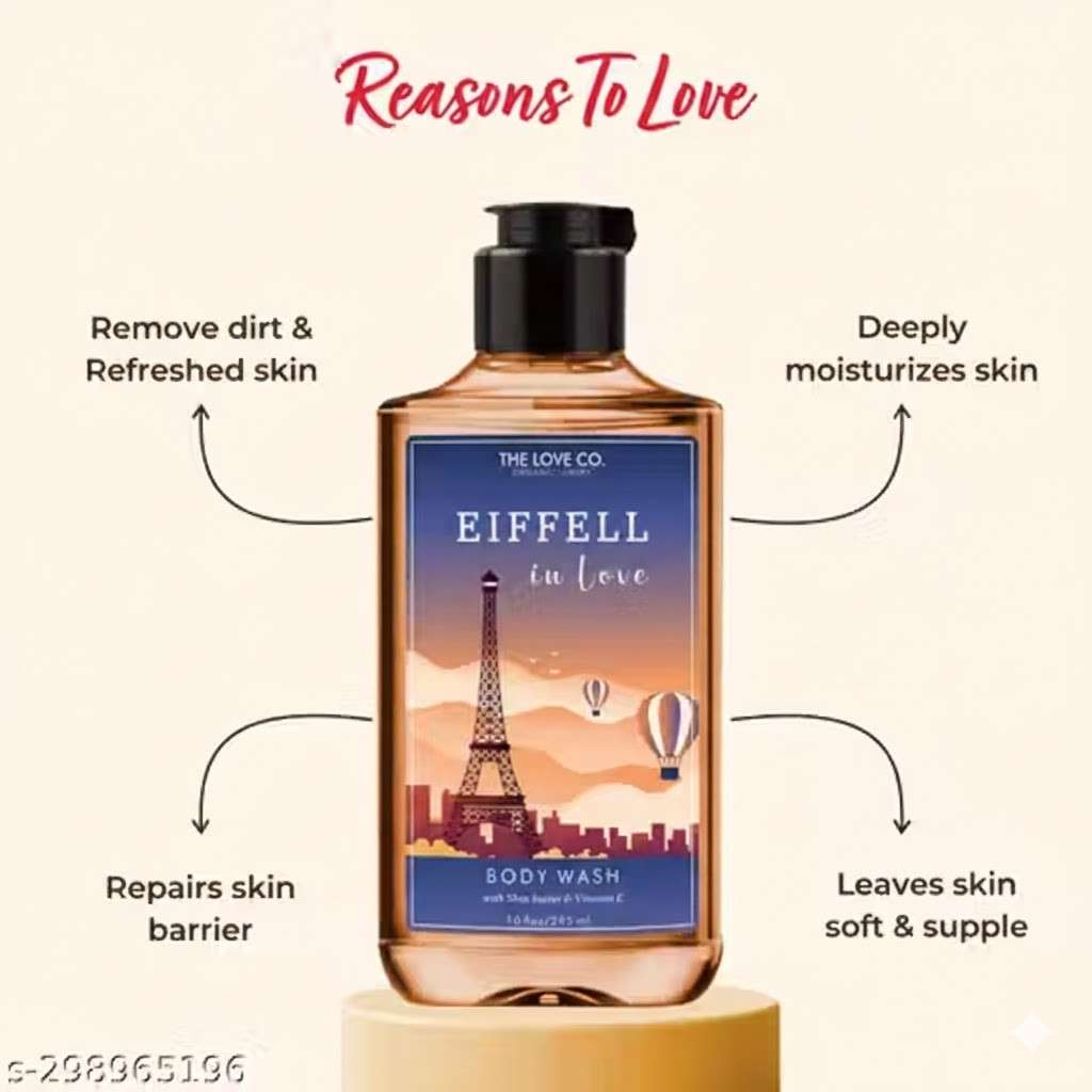 The Love Co. Eiffell Body Wash-Bath & Body Wash For Women