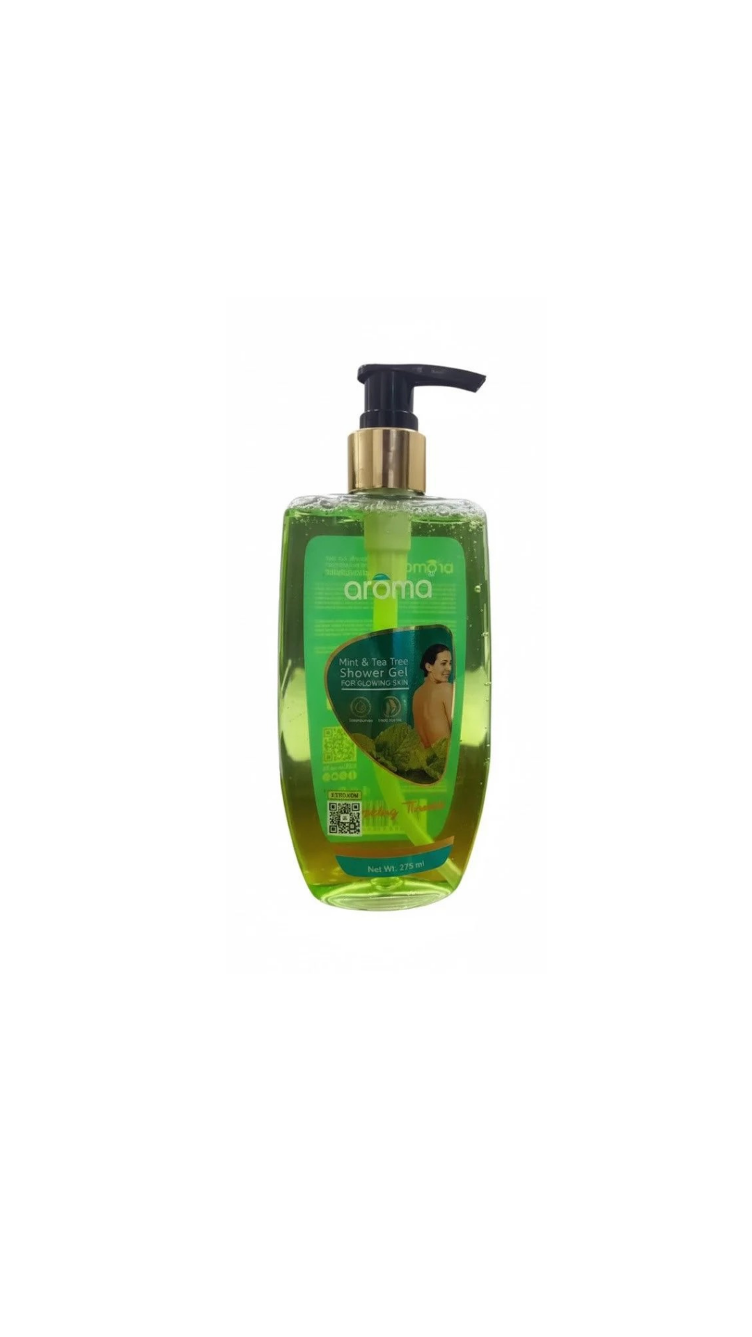 Alaroma Mint & Tea Tree Shower Gel | Refreshing & Purifying | For Glowing, Clear Skin Alaroma Mint & Tea Tree Shower Gel | Refreshing & Purifying | For Glowing, Clear Skin