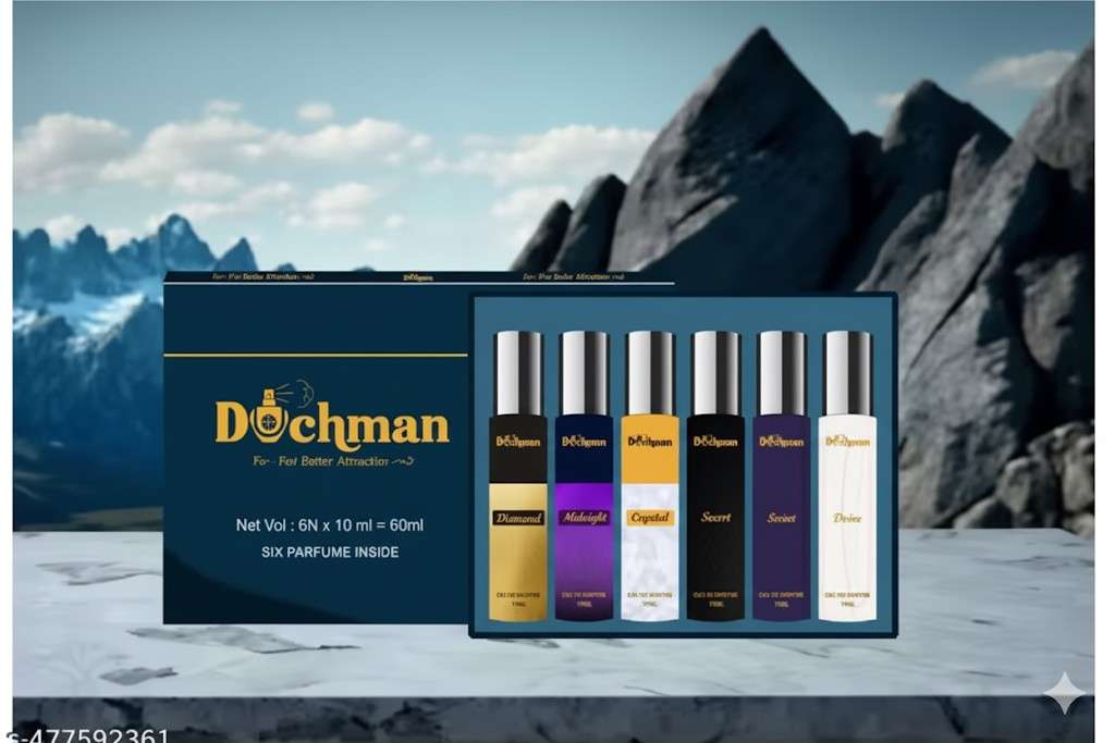 DUCHMAN Lovely Long Lasting Fragrance (Pack of 6 – 10ml Each)