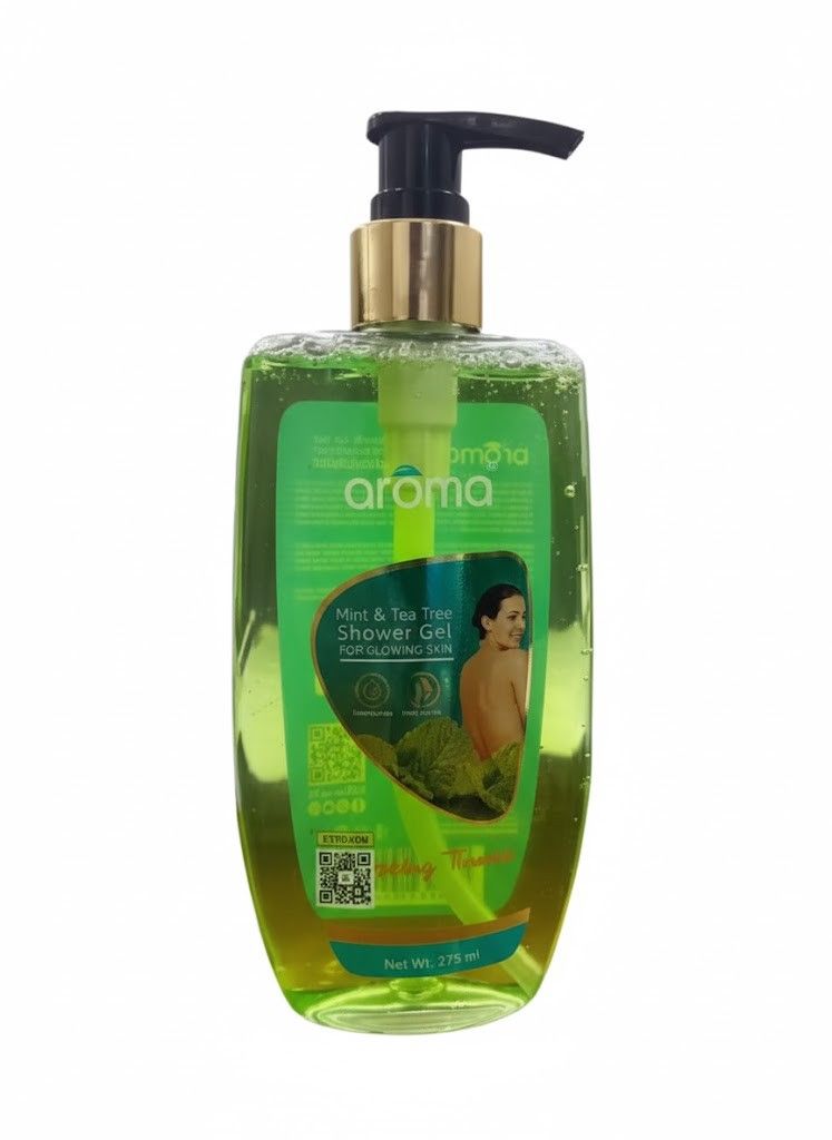 Alaroma Mint & Tea Tree Shower Gel | Refreshing & Purifying | For Glowing, Clear Skin Alaroma Mint & Tea Tree Shower Gel | Refreshing & Purifying | For Glowing, Clear Skin