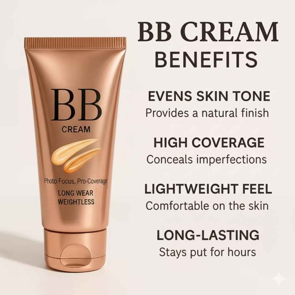 All-in-One Daily Makeup Kit – BB Cream, 3-in-1 Primer, CC Cream & Makeup Fixer
