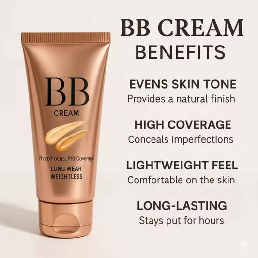 All-in-One Daily Makeup Kit – BB Cream, 3-in-1 Primer, CC Cream & Makeup Fixer