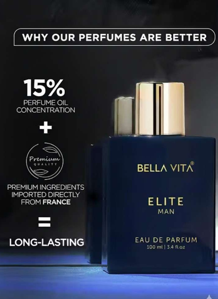 Bella Vita Luxury ELITE EDP Perfume for Men – 100ml