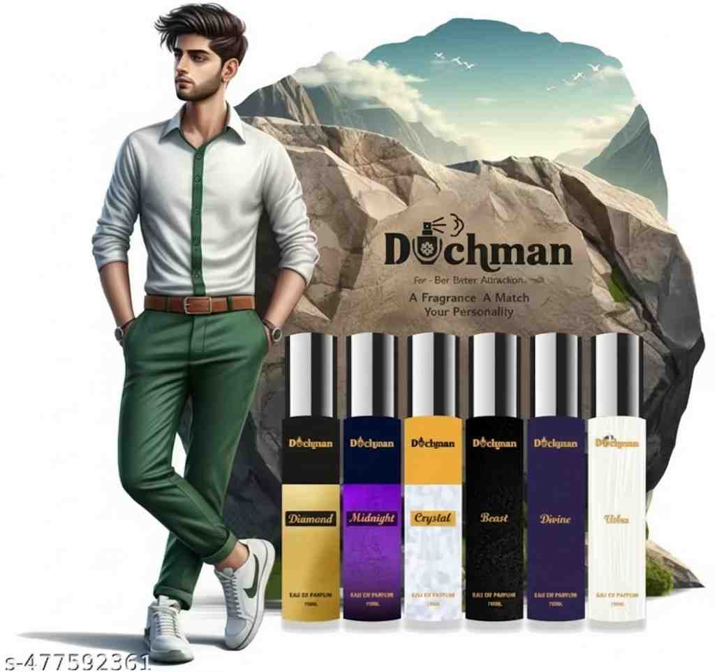 DUCHMAN Lovely Long Lasting Fragrance (Pack of 6 – 10ml Each)