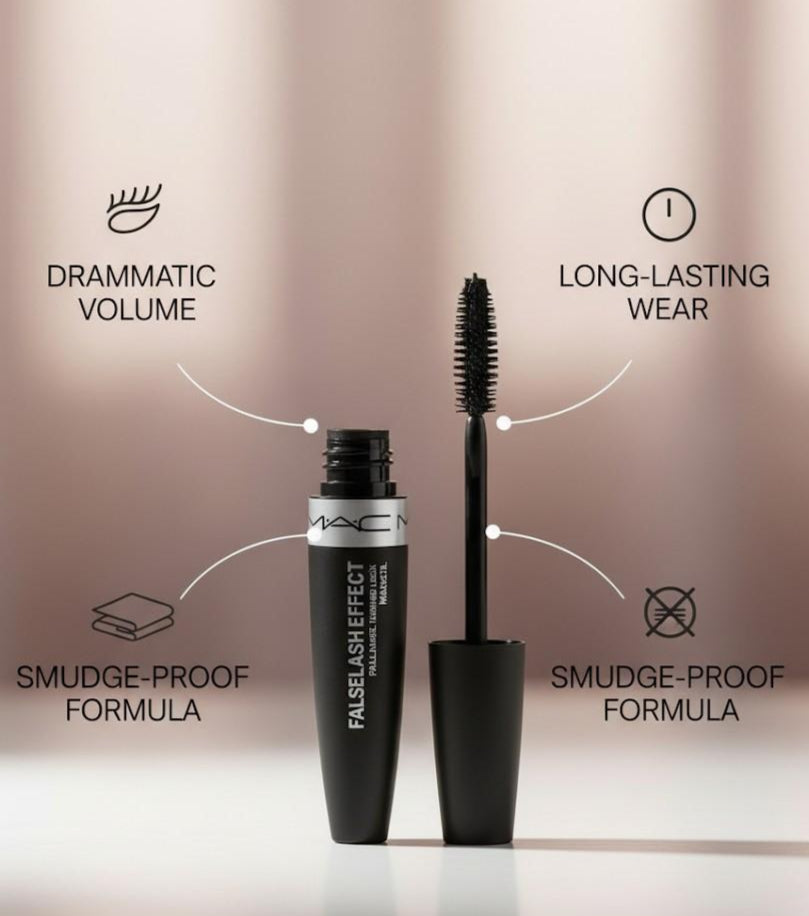 Mac Mascara, Eyebrow Pencil & Liquid Eyeliner – Eye Makeup Combo