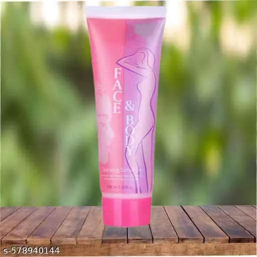 New Face & Bodyy Gel for Bodyy cleaning Scrub Gel for man and Woman Pack of 4