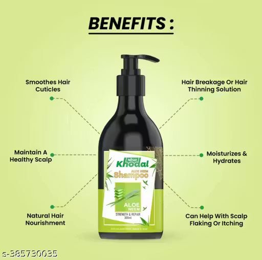 khodal aloevera & neem anti-dandruff shempoo