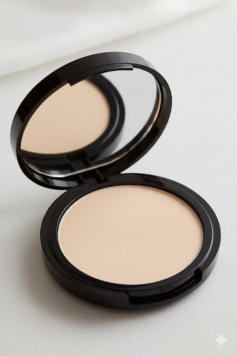 Smudge-proof long-lasting skin fresh compact foundation and liner