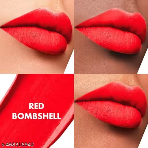 Lakme Cushion Matte lip RedBombshell