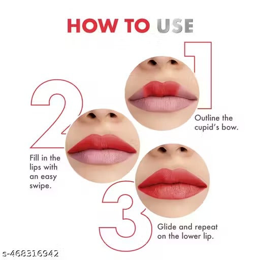 Lakme Cushion Matte lip RedBombshell