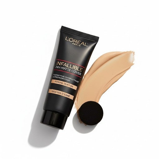 L'Oreal Paris infallible 24 hour matte cover 105.5 golden sand