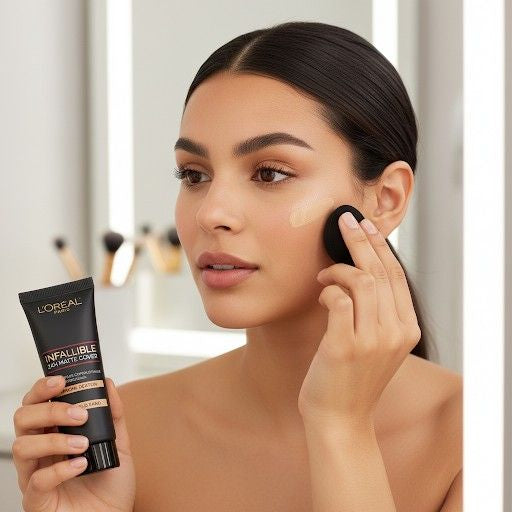 L'Oreal Paris infallible 24 hour matte cover 105.5 golden sand
