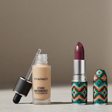 MAC Liquid Foundation with Lipstick