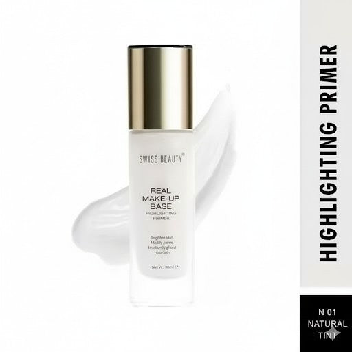 Swiss Beauty Real Make-Up Base Highlighting Primer – 01 Natural Tint