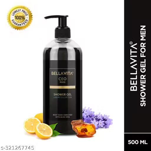 Bella Vita CEO Man Luxury Collection Shower Gel with Enriched Aloe Vera for Men 500 ml