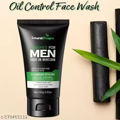 Facial Cleanser + Face Moisturised Cream for Men with Instant Glowing & Brightening Skin Combo for Men
