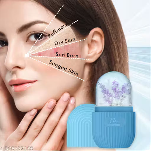 Ice Roller for Face | Ice Therapy Massager for Puffiness & Pore Tightening