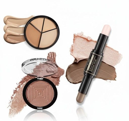 3-in-1 Face Contour Kit (Combo of 3)