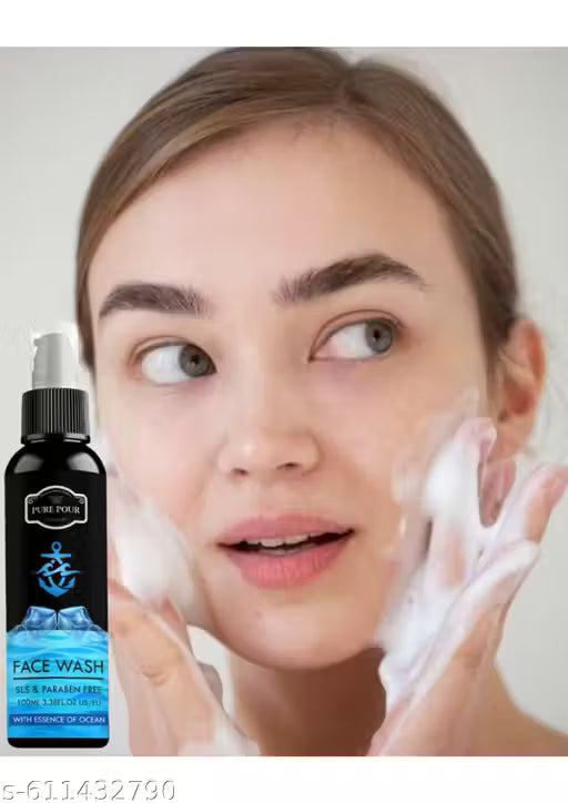 Face Wash for Men | Fight Acne & Pimples, Brighten Skin, Ubtan Face Wash, Clears Dirt, Oil Control, Refreshing Feel - Multi-Action Formula | 100 ml Refreshing Face For Men | Professional Face Cleanser