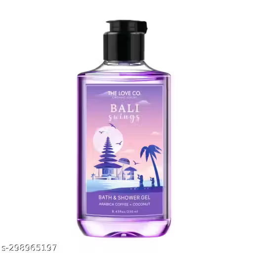 The Love Co. Bali Body Wash - Bath & Body Wash For Women - Men Body Wash Shower Gel - 100% Vegan - 250Ml