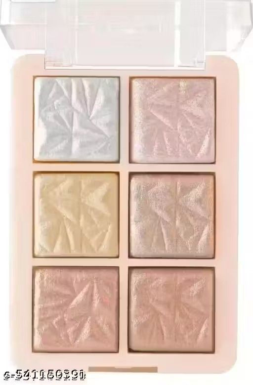 6 Shade Illuminating Baked Highlighter & Blusher Palette