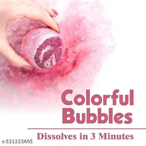 Home Boutique Aromatic Bath Bombs Rose Lavender Vanilla and Coffee (Pack of 4)